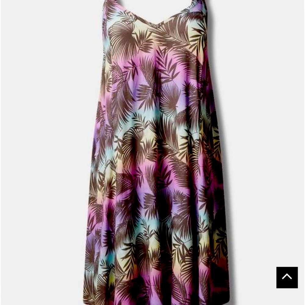 Torrid size 0 Midi Cami Beach Dress